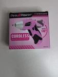 Cordless Pink Screwdriver Set 3.6V Rechargeable Electric Drill For Women Diy. Fixed Price $29.99.