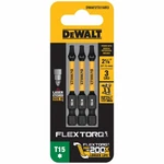 Flextorq T15 Torx Impact Driver Bits, 2-1/4 In., 3-PK. DWAF2TX15IR3. Fixed Price $12.36.