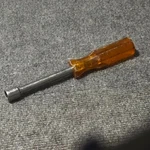 Vintage Nut Driver 7/16" Amber Handle Usa Tool Garage Workshop. Fixed Price $10.39.