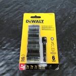 Dewalt DWAFSMSET6 6PC 3/8" Drive 6PT Standard Sae Impact Socket 3/8-5/8". Fixed Price $17.05.