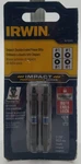 Irwin Impact Double-ended Power Bits 2-3/8" #1870985. Fixed Price $14.99.