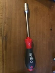 Wiha 9/16" Nut Driver Cushion Grip Handle Shaft Precision Tool. Fixed Price $20.00.