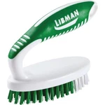 (6)-LIBMAN 4.25 In. Polymer Bristle Rubber Grip Scrub Brush Model: 15. Fixed Price $43.89.