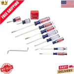 Craftsman CMHT65044 12 Pc Assorted Screwdriver Set Multi-purpose Hand Tools. Fixed Price $42.30.