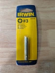 Irwin Tools 3522051C Power Bit 2SQ 1-15/16", Fastener Drive. Fixed Price $11.78.