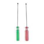 My Mironey Pieces Long Screwdriver Set, 0.12" X 4", Silver, Green, Red. Fixed Price $8.77.
