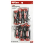 Hyper Tough 7-PIECE Screwdriver Set, Soft Grip Handles, New & Fast Free Shipping. Fixed Price $13.80.