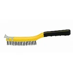 Hyde 46806 3 X 19 Straight Row Wire Brush W/ SCRAPER-1PK. Fixed Price $19.59.