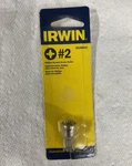 Irwin #2 Phillips Drywall Screw Setter, Metal Silver 3510641C. Fixed Price $12.44.