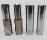 3/8" Drive Deep Impact SOCKETS(4) - Husky 10MM Craftsman 1/2" Stanley 7/16". Fixed Price $11.99.