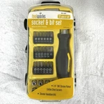 Toolworks 35 Piece & Set, Carbon Steel Sockets, Chrome Vanadium. Fixed Price $14.98.