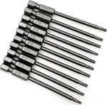 Xmhf 10PCS 75MM/3INCH Long 1/4 Hex Shank Torx Head T10, Gray. Fixed Price $17.35.