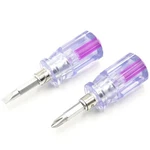 Stubby Screwdriver Short With Phillips And Flat Head, Purple. Fixed Price $16.71.