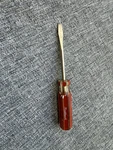 Vintage Blackhawk ST1352 Pocket Screwdriver, 3/4" Flathead Clip On. Fixed Price $9.99.