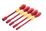Wiha 32292 Insulated Nut Driver Set, Inch, 1000 Volt, 5 Piece One Size, Multi. Fixed Price $88.89.