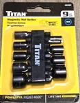 Titan 9PC Metric Magnetic Impact Nut Setter/ Driver 5-12MM #16297. Fixed Price $17.66.