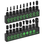 Swanlake 20PCS Tamper Resistant Star Bit Set, Torx Impact Grade Secu.... Fixed Price $10.87.