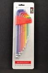 Pb Swiss Tools 2212LH-10 Rb Ballend Hex Wrench Set Long Stubby Tip Rainbow. Fixed Price $74.99.