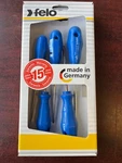 Felo Screwdriver Pc Set Slotted Phillips Deu 28005. Fixed Price $27.00.