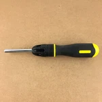 Stanley 68-010 Multibit Ratcheting Screwdriver W/ Phillips Slotted Square Bits. Fixed Price $19.97.