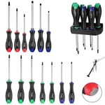 Workpro Precision Magnetic Screwdriver Set 22PCS Crv Steel Slotted Phillips Torx. Fixed Price $32.99.