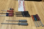 Screwdriver/nutdriver Lot(all Usa)- Vermont Torx, Craftsman, Vaco, Phillips). Fixed Price $35.00.