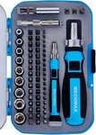 68 Piece Mechmax Ratcheting Screwdriver 7.91 4.92 1.77 Inch, Blue/black. Fixed Price $40.17.