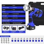 Rechargeable Electric Hydraulic Plier Battery Power Crimping Tool 18V 10-300MM. Fixed Price $281.62.