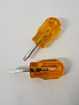 Xcelite S3161, Screwdriver, 3/16 In. 1/4 Square Blade Stubby, Amber Hand. Fixed Price $10.99.