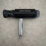 Rare Sears Craftsman Usa T-handle Screwdriver 47135 Storage Lid Bits. Fixed Price $54.95.
