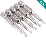 Bestgle 5PCS Magnetic Triangle Screwdriver Bits 1.8-3MM, 1/4" Hex Shank. Fixed Price $11.62.