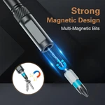 24 In 1 Magnetic Screwdriver Set, Diy Ratchet Multi Bit Magn.... Fixed Price $30.95.