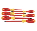 Wiha Insulated Screwdriver Set, Slotted & Phillips, 1000V, 6 Pc (32092). Fixed Price $109.00.