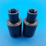 2 Vintage Apex Tools Torx Thin Walled Impact Socket, 3/8" Drive No TX-3408-E8. Fixed Price $19.95.