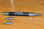 Makita 784810A Magnetic Holder With Two Driver Bits 4-5/8" Ln Made In Usa. Fixed Price $19.95.