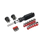 Ultra Steel 34PC Reversible Ratchet Driver Wrench W/ S/d Bits & Socket Set. Fixed Price $15.99.