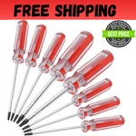Piutouyar 8PCS Magnetic Torx Screwdrivers Set Security T8 T9 T15. Fixed Price $10.83.