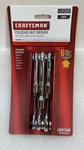 Craftsman Folding Nut Driver Sae 6 Sizes 1 Tool 22009 Magnetic Retention New. Fixed Price $29.99.