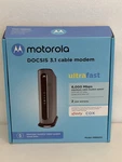 Motorola MB8600 Docsis 3.1 Black Ultra Fast Modem Cable Open Box. Fixed Price $62.85.