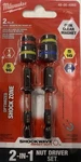 Milwaukee 49-66-4565 Shockwave Impact-duty 2-IN-1 Nut Driver Set (4-PIECES). Fixed Price $17.20.