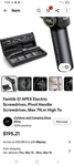 Fanttik S1 Apex Electric Screwdriver, Pivot Handle Max 7N.M High To. Fixed Price $125.00.