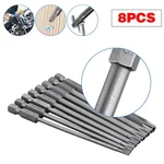 8PCS T8-T40 Torx Screwdriver Bit Set Hex Security Magnetic Head 100MM Extra Long. Fixed Price $9.22.