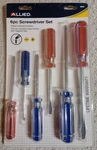 Allied 6PC Screwdriver Set Impact Resistant Chrome Vanadium Steel Magnetic TIP23. Fixed Price $17.99.
