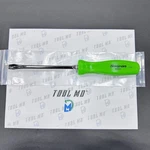 Snap-on Tools Usa New Green Hard Handle 5/16" Flat Head Screwdriver SDD6AG. Fixed Price $69.95.