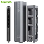 Glacok S6 Max 5-SPEED Torque Precision Electric Screwdriver Set Diy 3.7V Recharg. Fixed Price $68.99.
