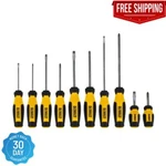 Screwdriver Set (10-PIECE) Dewalt Durable Magnetic Ergonomic Pc Grip Back. Fixed Price $34.99.