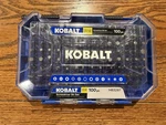 Kobalt 100PC Screwdriver Bit Set - New # 1483287. Fixed Price $14.84.