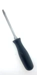 Snap-on Tools STD4 -4 Long, Flat/slot-blade, Hard Black Handle, Screwdriver-usa-. Fixed Price $14.99.