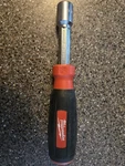 Milwaukee 9/16 In. Hollow Shaft Nut Driver. Fixed Price $7.39.