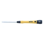 Wiha Esd Precision Screw Driver, Slot, 3.5MM, Black, Round 27280. Fixed Price $20.39.